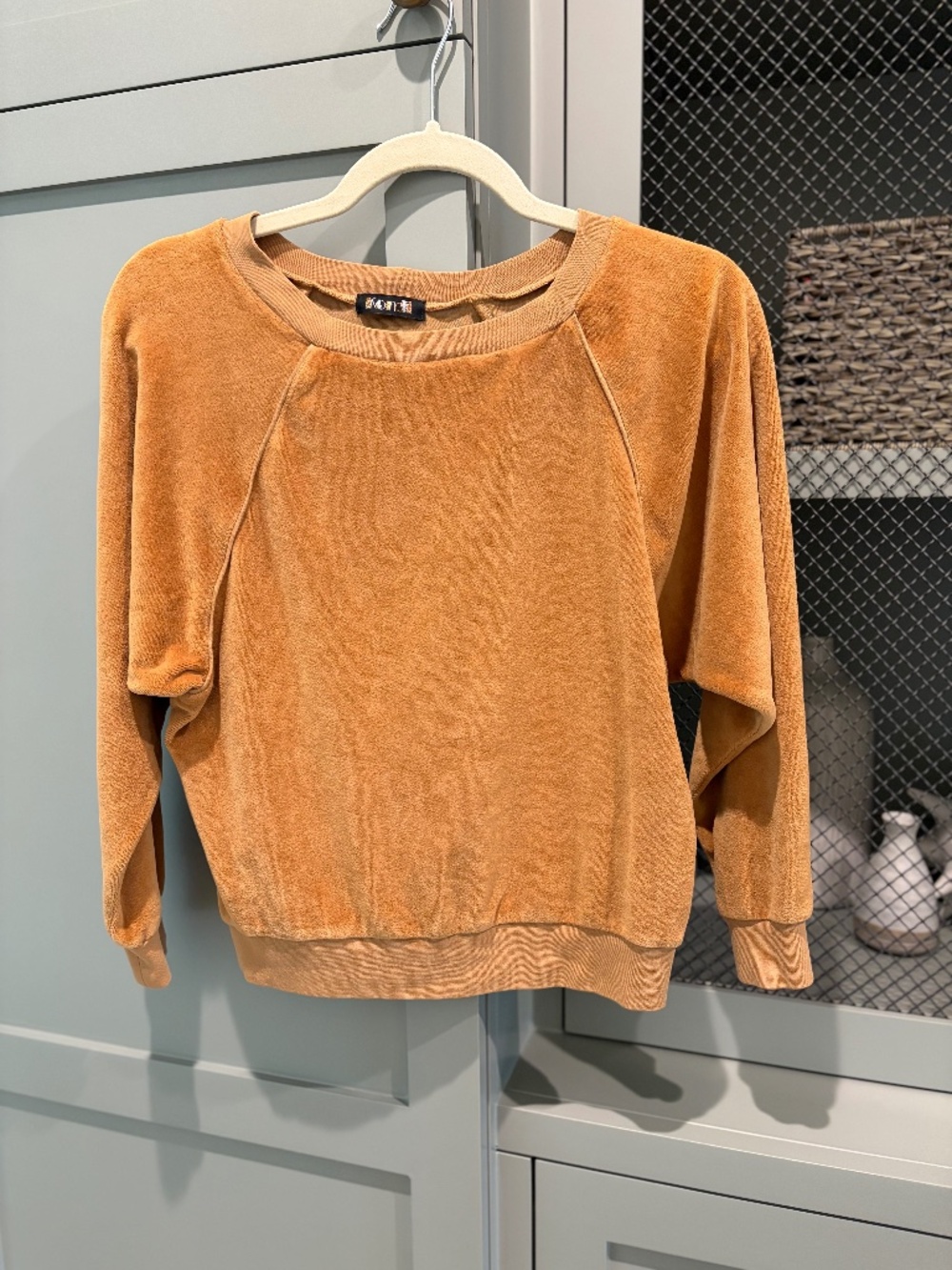 Suzi Kondi Velour Sweatshirt